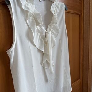 J Jill gorgeous cream colored top